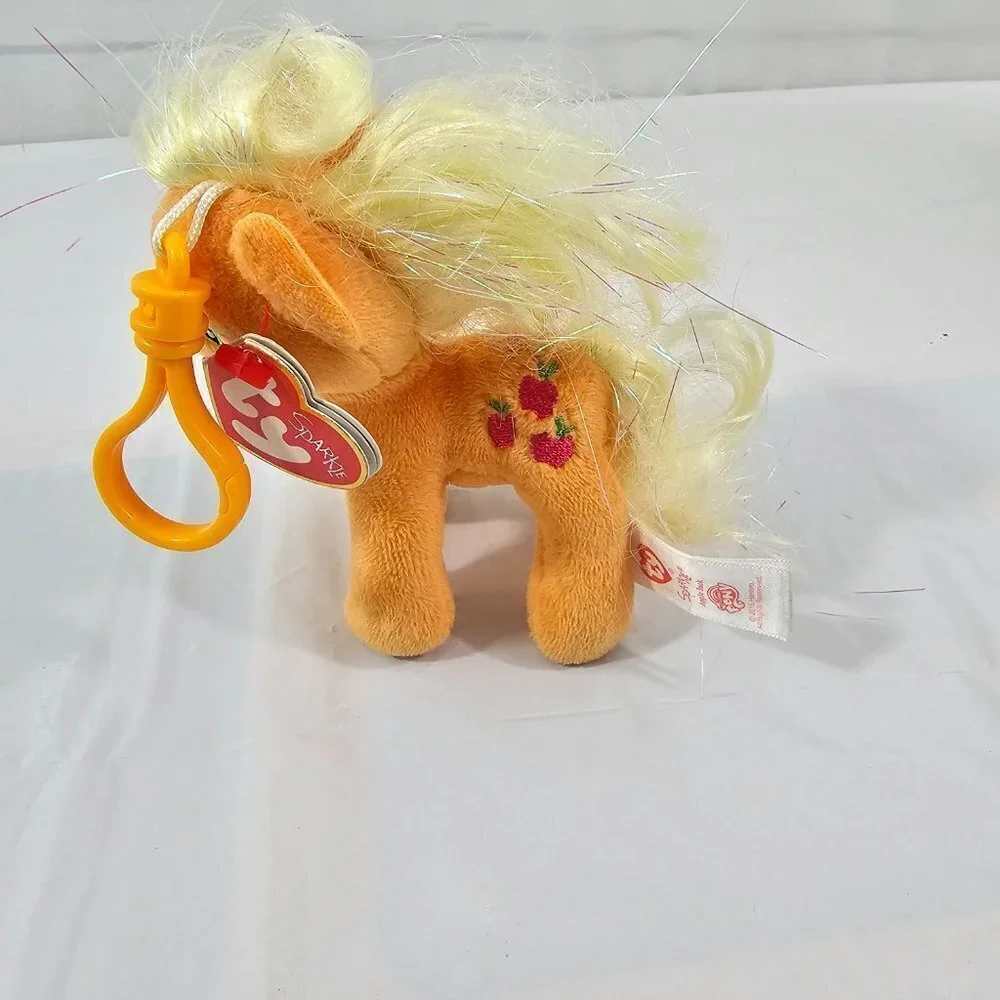 My Little Pony & TY Sparkle Apple Jacks Pony - Lot of 3 Ponies – Plush